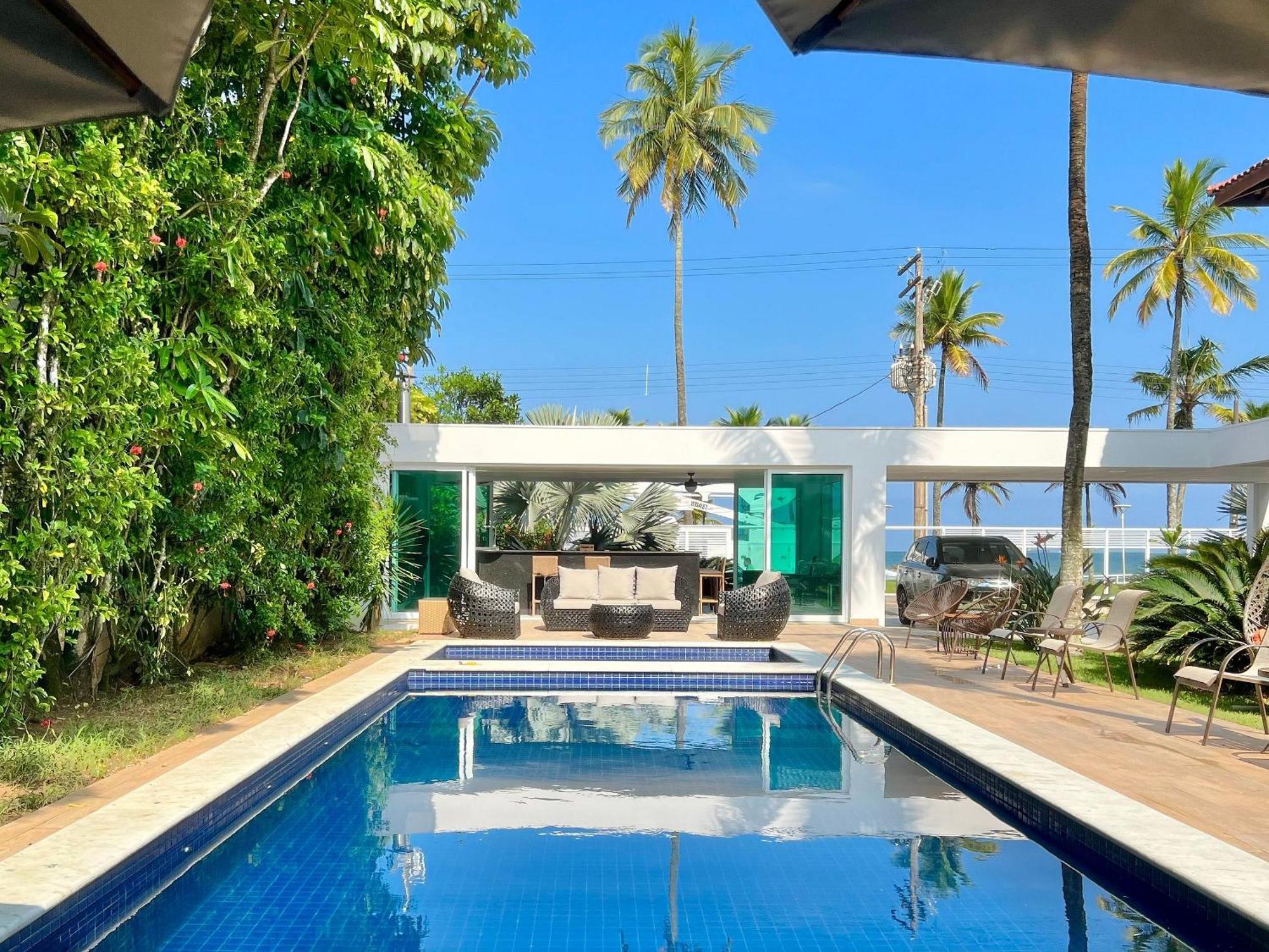 Sal Di Mare Hotel Boutique - Frente Ao Mar Com Piscina กัวรูจา ภายนอก รูปภาพ